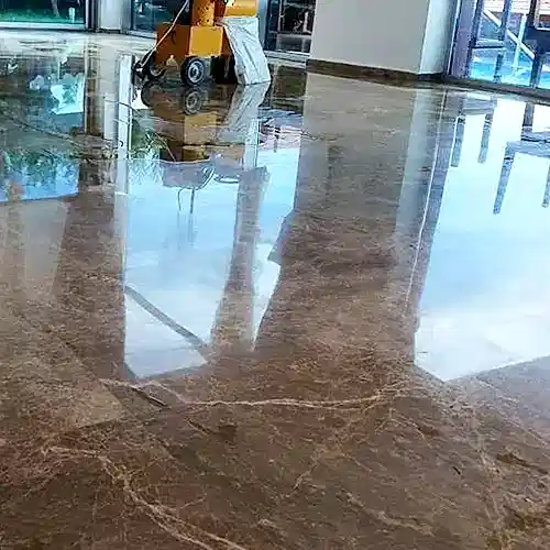 mermer döşeme parlatma
