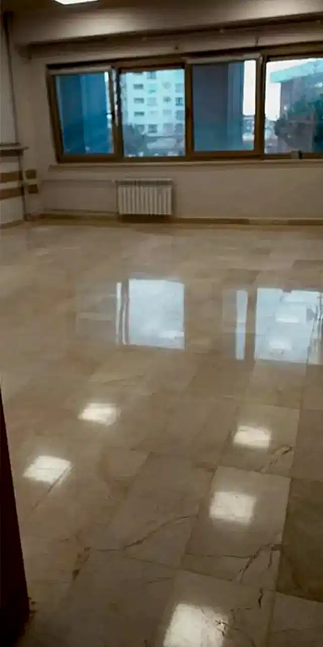 bej mermer döşeme parlatma