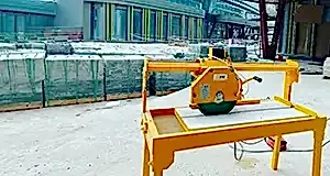 şantiye tipi sulu kesim makinesi